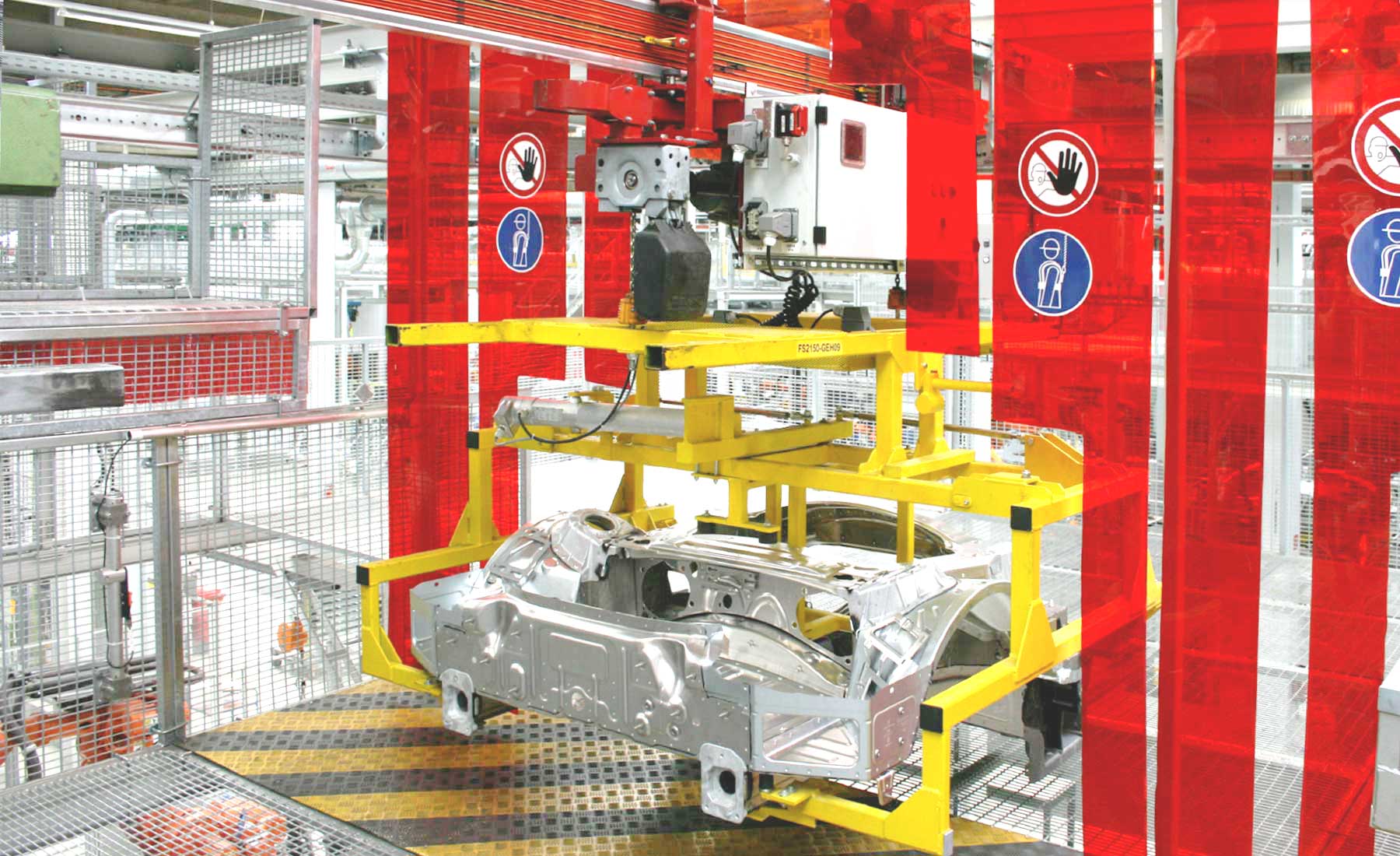 Fahrzeug einer Elektrohängebahn