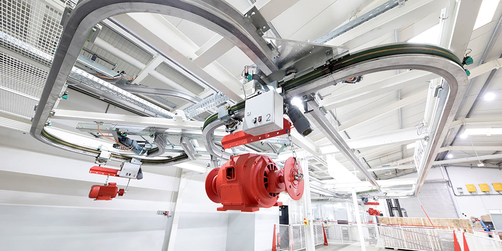 Maximale Leistung, minimaler Energieverbrauch: Die neu entwickelte Skyrail-EHB von SEH Engineering ist für kleinere und mittlere Unternehmen ausgelegt